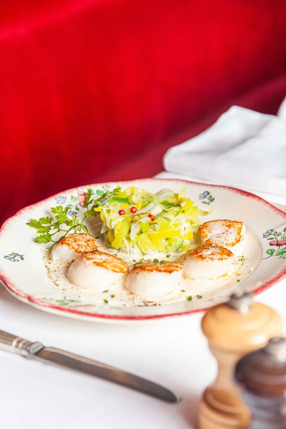 Saint-Jacques de la Baie de Seine poelees