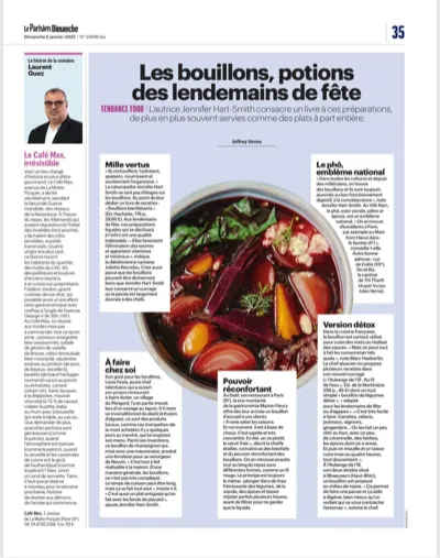 Le Parisien Dimanche — Bistrot de la semaine — Café Max